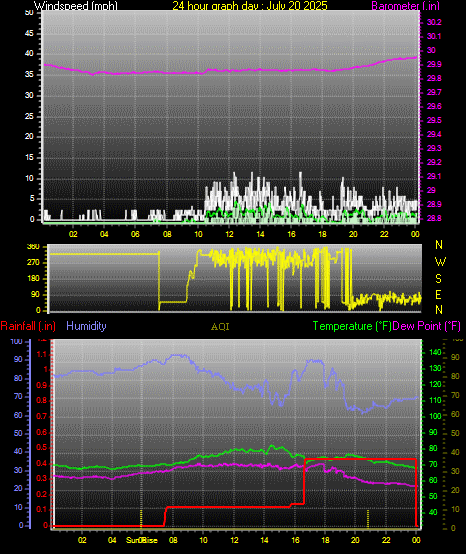 24 Hour Graph for Day 20