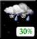 Chance Rain/Snow. Chance for Measurable Precipitation 30% Chance Rain/Snow. Chance for Measurable Precipitation 30%