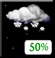 Chance Snow. Chance for Measurable Precipitation 50% Chance Snow. Chance for Measurable Precipitation 50%
