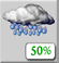 Chance Showers. Chance for Measurable Precipitation 50% Chance Showers. Chance for Measurable Precipitation 50%