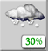 Chance Snow. Chance for Measurable Precipitation 30% Chance Snow. Chance for Measurable Precipitation 30%
