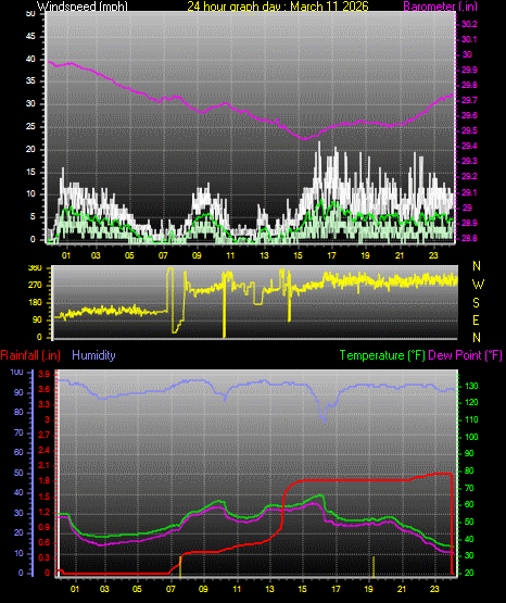 24 Hour Graph for Day 11
