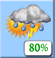 Wednesday: Showers And Thunderstorms then Chance Showers And Thunderstorms
